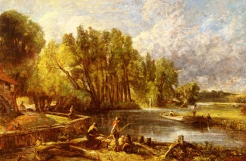 Los jóvenes Waltonianos El romántico John Constable Pinturas al óleo
